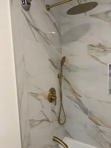 Bathroom finishing details in Palatine IL