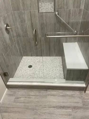 Bathroom finishing details in Palatine IL