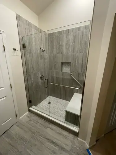 Bathroom finishing details in Palatine IL