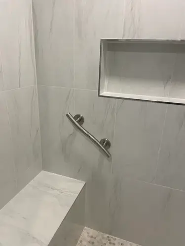 Bathroom finishing details in Palatine IL