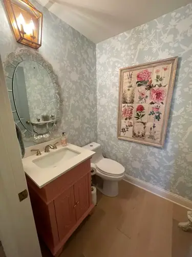 Bathroom finishing details in Palatine IL