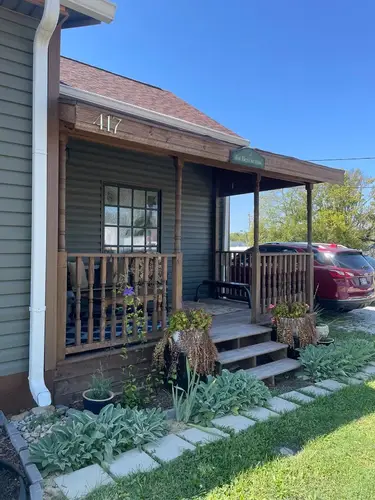 Deck stairs and railing project in Palatine IL