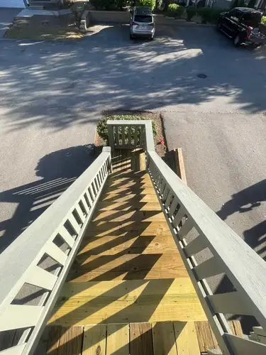 Deck improvement project in Palatine IL