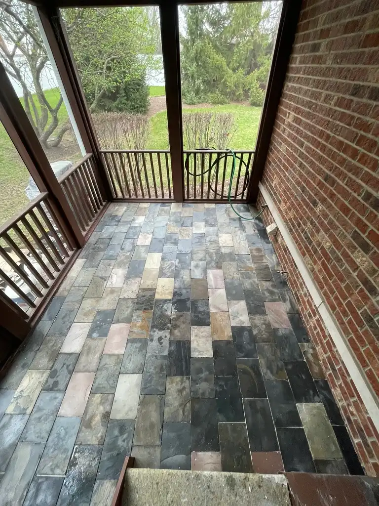 Tile floor — Wheeling, IL