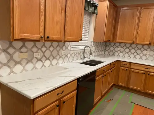 Kitchen update project in Palatine IL